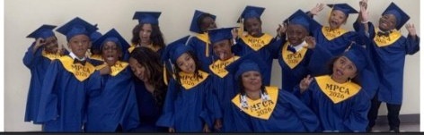 MPCA Class of 2026 silly faces graduation photo